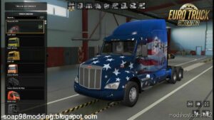 ETS2 Truck Mod: Peterbilt 579 for ETS by soap98 v1.1 (Image #2)