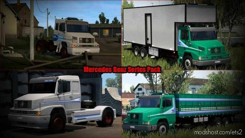 ETS2 Mercedes-Benz Truck Mod: MB LS1935 LS1941 LS2635 1.43 (Featured)