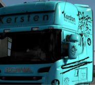 ETS2 RJL Mod: Scania RJL Kersten Transporte Skin 1.43 (Image #2)