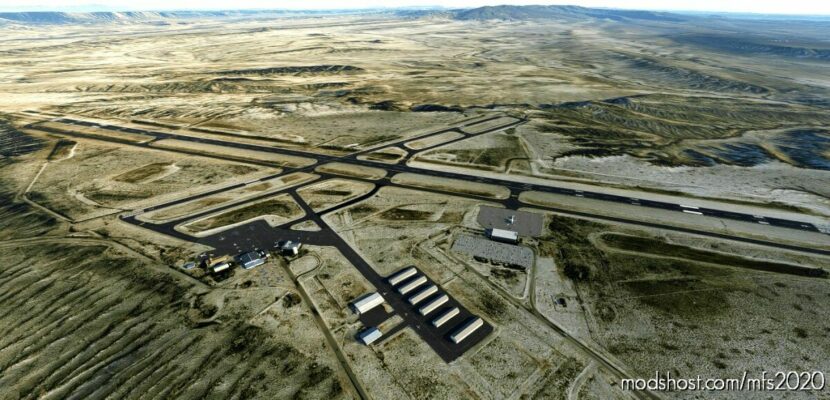 MSFS 2020 United States Mod: Southwest Wyoming Regional Airport (Krks) (Featured)