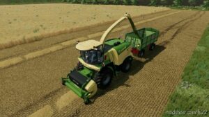 FS22 Header Mod: Forage Harvesters Pickup Pack For Straw (Featured)