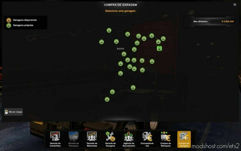 ETS2 Save Mod: Profile Map EBR By EBR 1.8.4 1.43 By Rodonitcho Mods 1.43 (Featured)