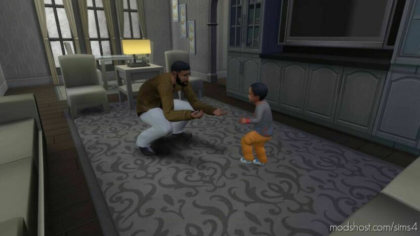 Sims 4 Kid Mod: Teach Toddlers To Walk (Featured)