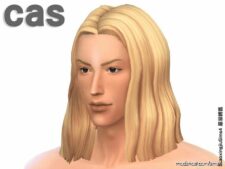 Sims 4 Adult Mod: ALL AGE Solid Color For EA SDX099 Hair Style (Image #14)