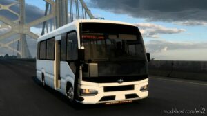 ETS2 Toyota Bus Mod: Coaster 2022 (Featured)