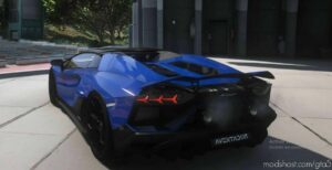 GTA 5 Lamborghini Vehicle Mod: Aventador Ultimae LP780-4 Roadster (Image #7)