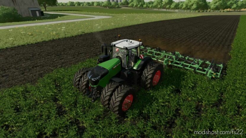 FS22 Rostselmash Mod: K-12200 Cultivator With Plow Function (Featured)