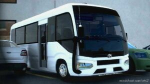 ETS2 Toyota Mod: Coaster G4 2022 BUS + Interior 1.43 (Image #2)