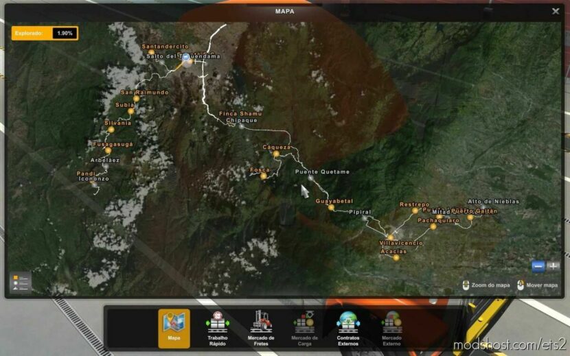 ETS2 Save Mod: Profile Colombia Map By Jhondeath 1.43 (Featured)