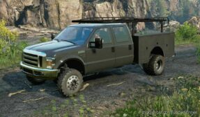 SnowRunner Ford Car Mod: GWC 2010 G350 Crew CAB V1.0.1 (Featured)