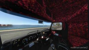 ETS2 Volvo Mod: FH12 1 GEN RED Plush Interior 1.43 (Image #2)