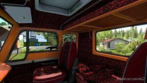 ETS2 Volvo Mod: F88 RED Plush Interior & Exterior 1.43 (Image #2)