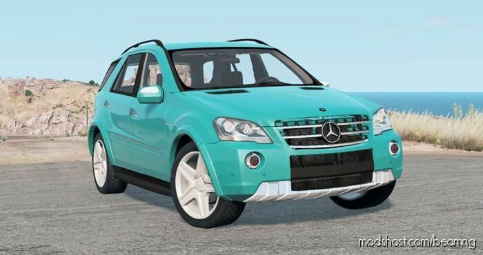 BeamNG Mercedes-Benz Car Mod: ML 63 AMG (W164) 2010 (Featured)