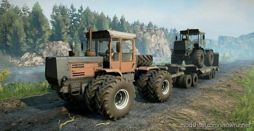 SnowRunner Tractor Mod: Zver K-165 V1.1 (Featured)