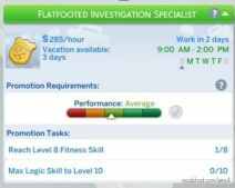 Sims 4 Mod: Private Investigator Career (Image #2)