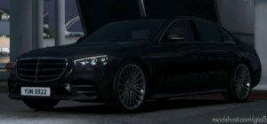 GTA 5 Mercedes-Benz Vehicle Mod: 2021 Mercedes-Benz S500 W223 2.0 (Image #3)