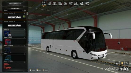 ETS2 Neoplan Bus Mod: UNOFFICIAL Neoplan NEW Tourliner 2021 1.44 (Featured)