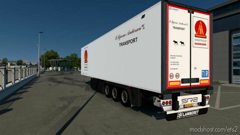 ETS2 Mod: Lamberet Futura SR2 Trailer 1.43 (Featured)