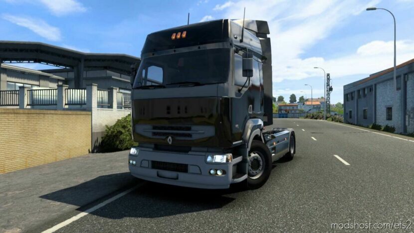 ETS2 Renault Truck Mod: Premium DCI FIX & Edit 23.04.22 1.43 (Featured)