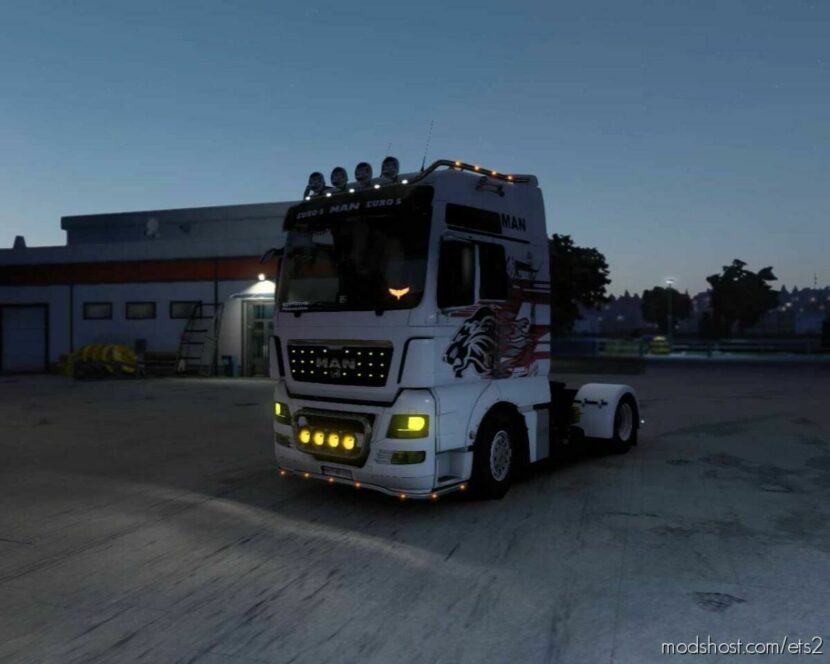 ETS2 MAN Truck Mod: TGX Reworked 23.04.22 1.43 (Featured)