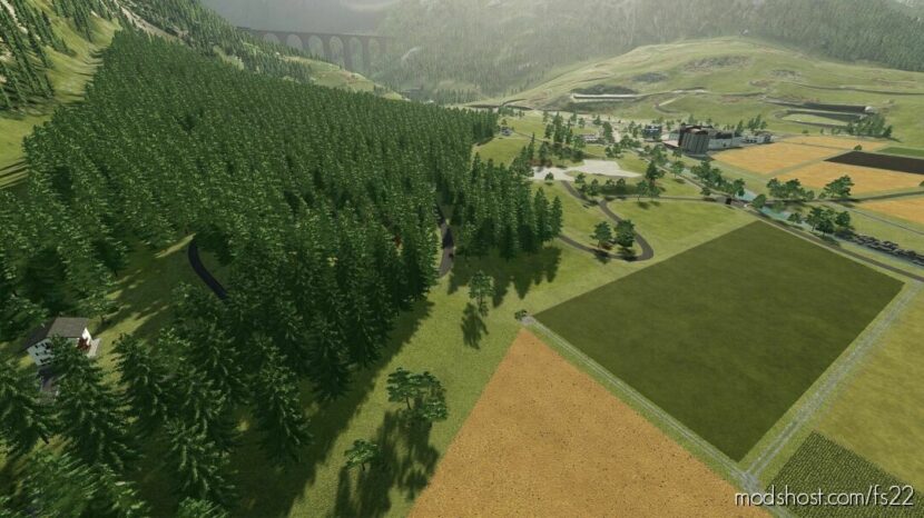 FS22 Mod: Erlengrat Forestry (Save Game) (Featured)