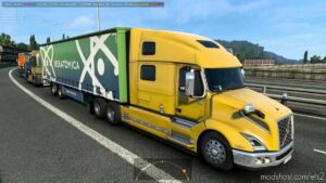 ETS2 Volvo Mod: Highly Detailed Volvo VNL 2018 In Traffic 1.43 (Image #2)