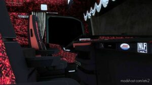 ETS2 Volvo Mod: FH5 RED Danish Plush Interior + Exterior Reworked 1.43 (Image #3)