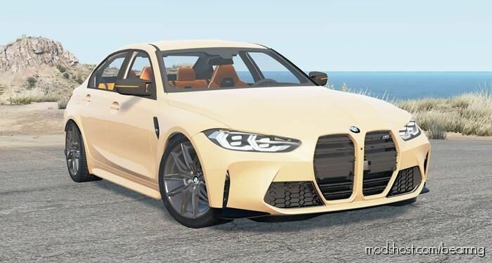 BeamNG BMW Car Mod: M3 (G80) 2022 (Featured)