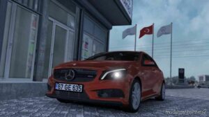 ETS2 Mercedes-Benz Car Mod: Mercedes Benz A45 + Interior V2.0 1.44 (Featured)