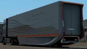 ETS2 Mercedes-Benz Mod: MB Aerodynamic Trailer V1.5 (Image #2)