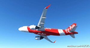 MSFS 2020 India Livery Mod: A32NX Airasia India 8K (Featured)