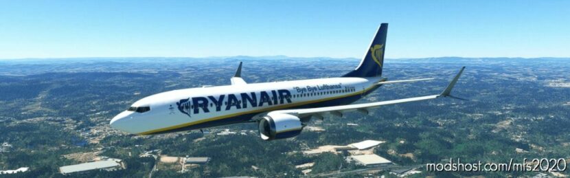 MSFS 2020 Ryanair Livery Mod: BYE BYE Lufthansa (Featured)