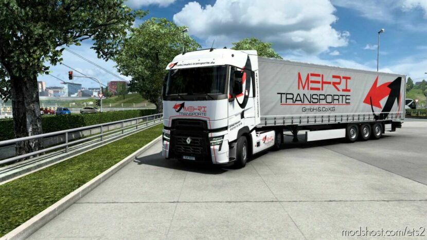 ETS2 Renault Mod: Combo Skin Mehri Transporte (Featured)