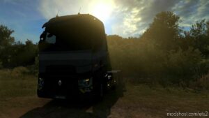 ETS2 Renault Part Mod: T Front Amber Position Lights V1.2 1.44 (Image #2)