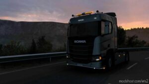 ETS2 Scania Part Mod: 2016 Front Position Lights V1.2 1.44 (Image #2)