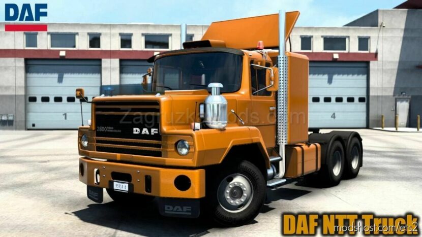 ETS2 DAF Truck Mod: NTT Version: 1.2.1 ETS2 1.44 (Featured)