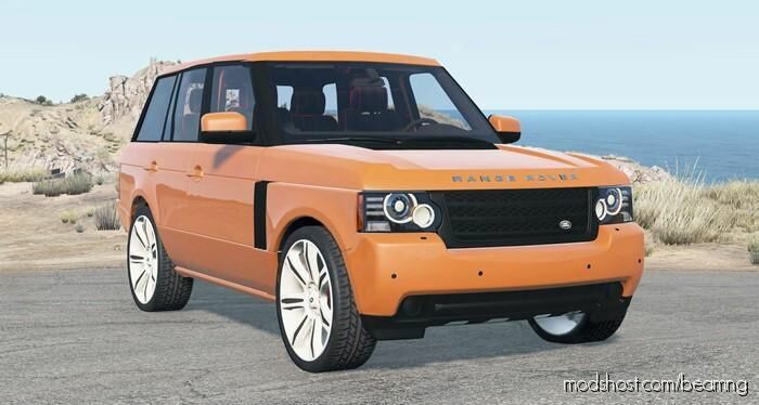 BeamNG Range Rover Car Mod: Supercharged (L322) 2010 (Featured)