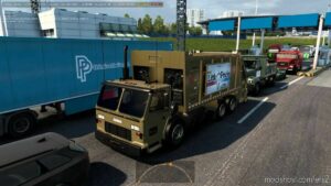 ETS2 Standalone Mod: GTA V Truck & BUS Traffic Pack 2.0 V1.43 (Image #16)