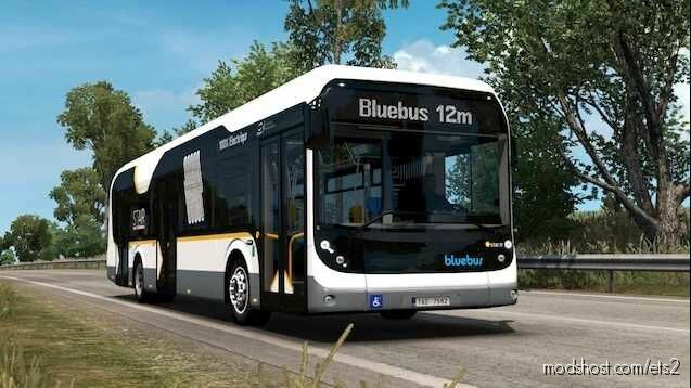 ETS2 Mod: Bollore Bluebus SE V1.0.9.44 1.44 (Featured)