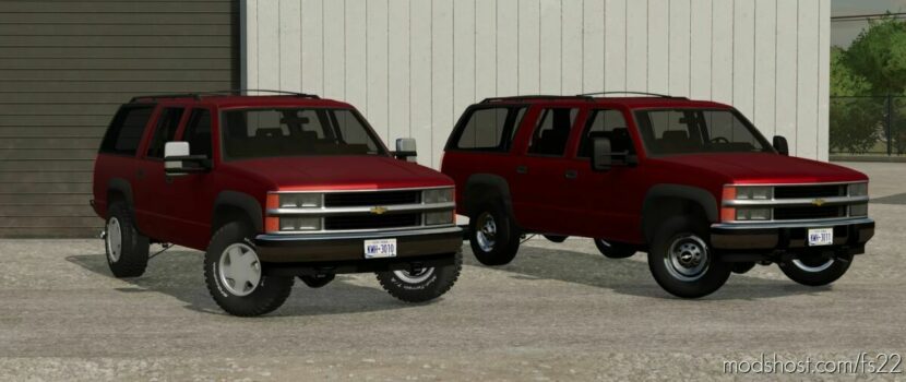 FS22 Car Mod: 1998 Suburban K2500 (Featured)