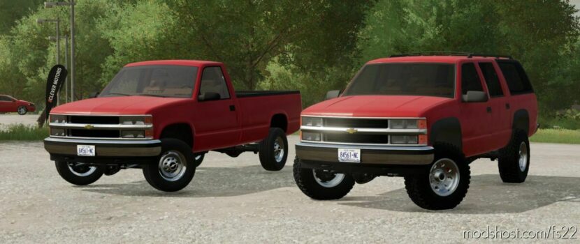 FS22 Car Mod: 1998 Suburban K1500 (Featured)