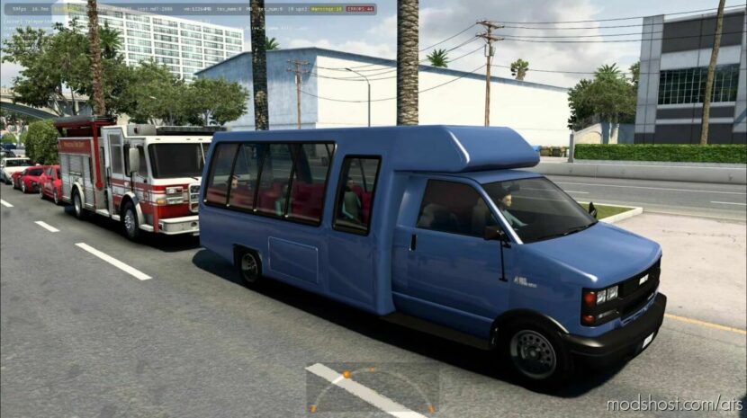 ATS Mod: GTA V Truck & BUS Traffic Pack 2.0 V1.43 (Featured)