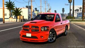 ETS2 Dodge Car Mod: RAM SRT-10 2006 V3.1 1.44 (Featured)