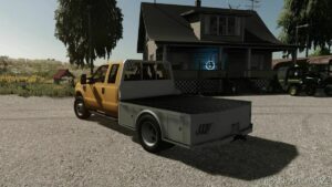 FS22 Ford Vehicle Mod: F-350 Flatbed (Image #2)