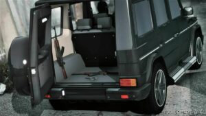 GTA 5 Mercedes-Benz Vehicle Mod: G Class 1999 Add-On | Extras | Wheels | Vehfuncs V (Image #4)