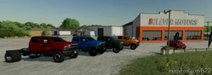 FS22 Chevy Vehicle Mod: 2018 Chevy Silverado 4500HD Flatbed V1.1 (Image #2)