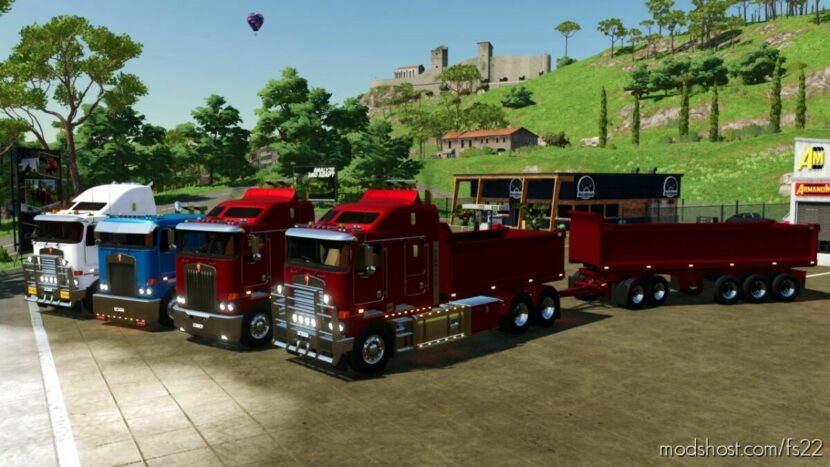 FS22 Kenworth Truck Mod: K108 Pack (Featured)