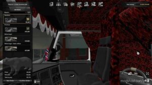 ETS2 Scania Mod: 143M RED Plush Interior + Exterior 1.44 (Image #3)