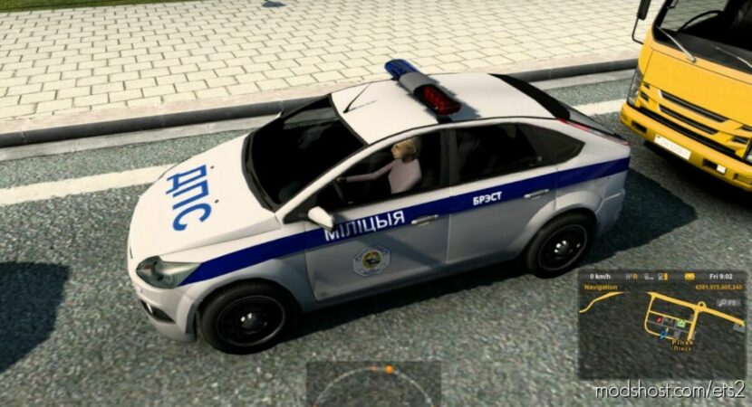 ETS2 Mod: POLICE AI TRAFFIC PACK V1.1 (Featured)