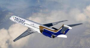 MSFS 2020 8K Livery Mod: Zagros Airlines (Ep-Zam) MD82 – 8K (Image #2)